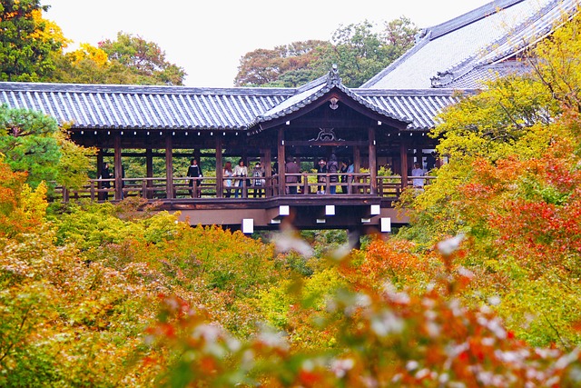 京都の東福寺・通天橋