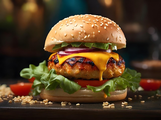 ハンバーガーのイメージ画像