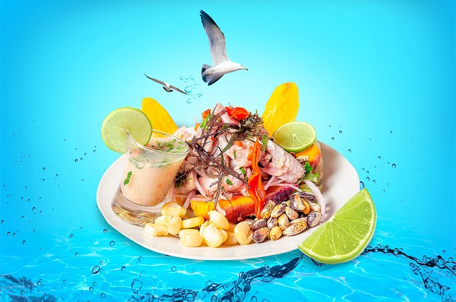 ペルー料理「セビチェ」のイメージ画像