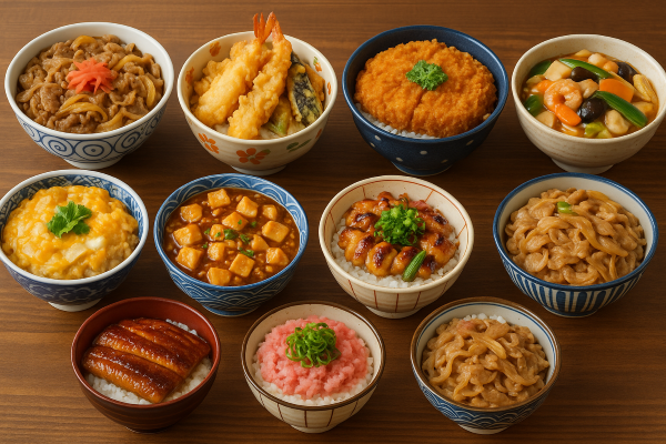 丼料理のイメージ画像