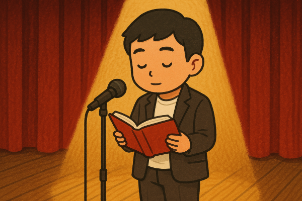 朗読のイメージ画像