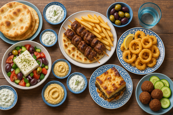 ギリシャ料理のイメージ画像