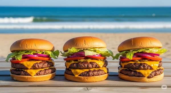 チーズバーガーのイメージ画像