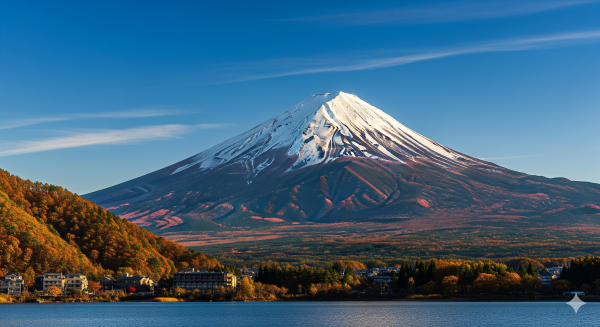 秋の富士山のイメージ画像