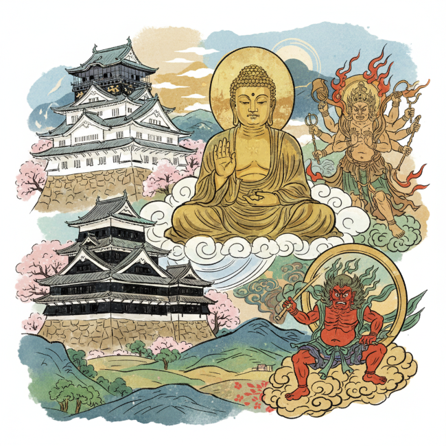 日本の国宝のイメージ画像