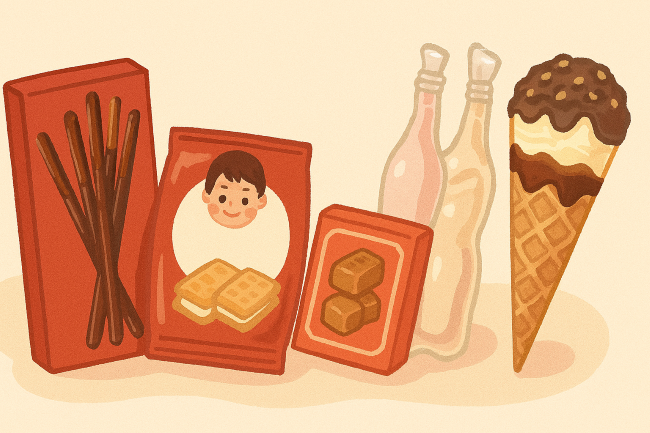 グリコのお菓子のイメージ画像